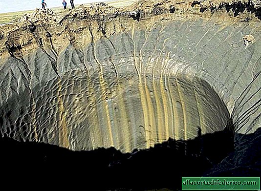 Onde o funil gigante em Yamal desapareceu