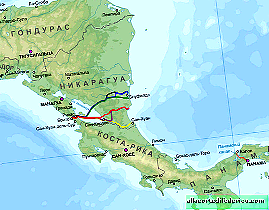 Het langdurige project van Nicaragua: er lijkt geen concurrent te zijn voor het Panamakanaal