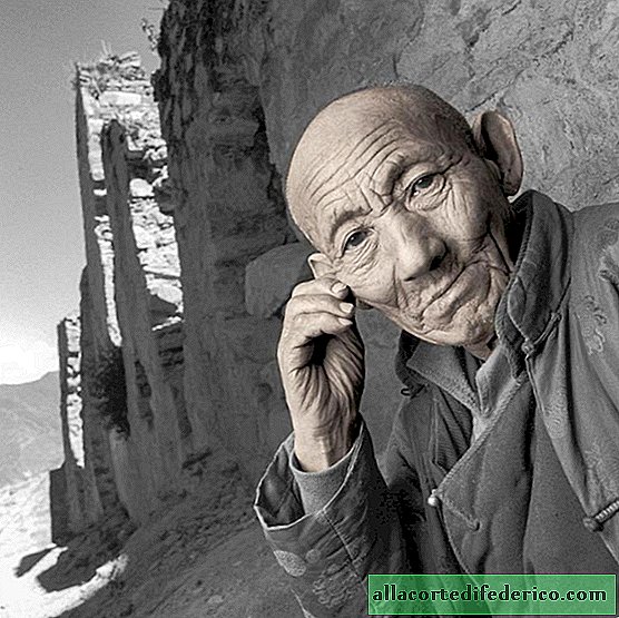På gränsen till överlevnad: själfulla porträtt av tibetaner av Phil Borges