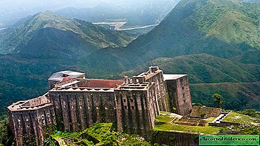 The impregnable fortress of the island of Haiti, which no one has ever attacked