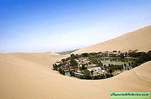 Non, ce n'est pas un mirage! Amazing oasis du désert au Pérou
