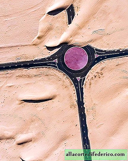 Fotos increíbles de cómo el desierto se traga Dubai y Abu Dhabi