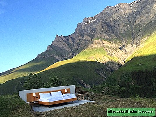 The world's first open-air hotel opened in Switzerland