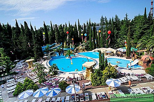Hoteluri Sochi cu parc acvatic sau tobogane acvatice