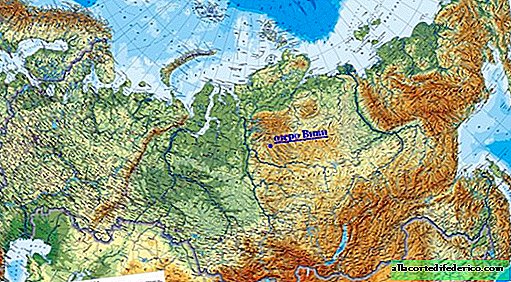 Lake Vivi: where is the geographical center of Russia