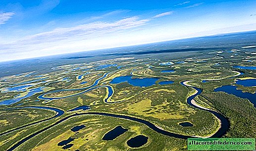 Why there are so many lakes in the tundra, because there is no more rainfall than in the desert