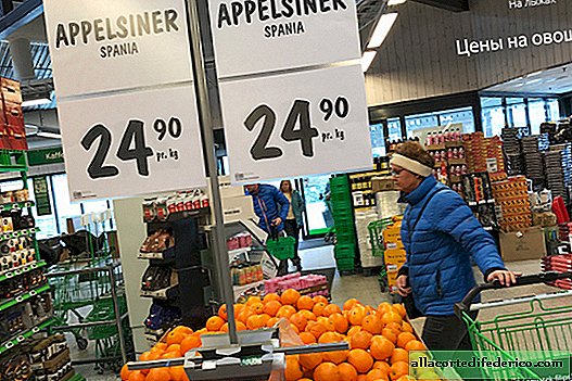 Over helse prijzen voor groenten in Noorwegen