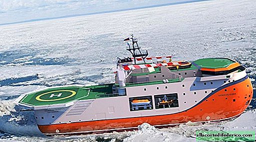 Rusland bygger et forskningsskib "Nordpolen", som ikke har nogen analoger i verden