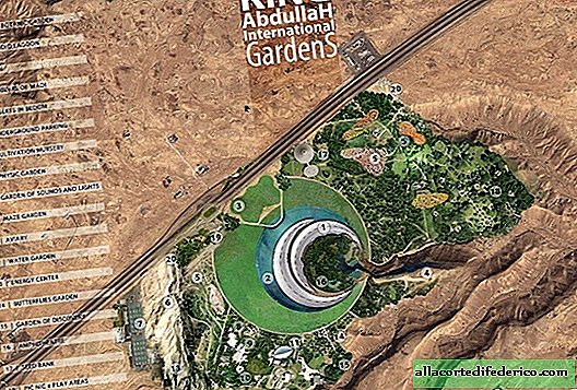 Garden oasis in Riyadh, which will resurrect the Jurassic era in the middle of the desert
