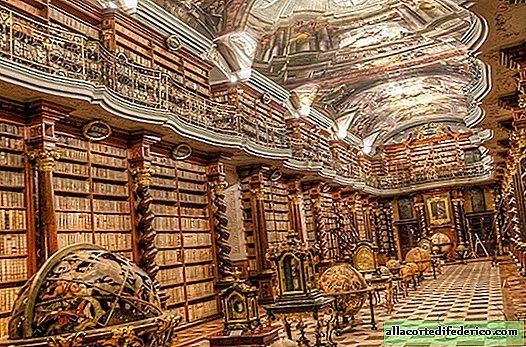 Det vakreste biblioteket i verden er i Praha
