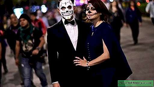 As fotos mais brilhantes do festival dos mortos no México