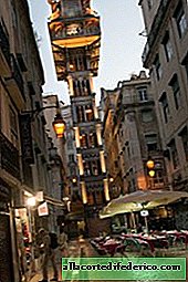 Santa Giusta: onde o elevador incomum de um estudante Eiffel leva, que fica no meio de Lisboa