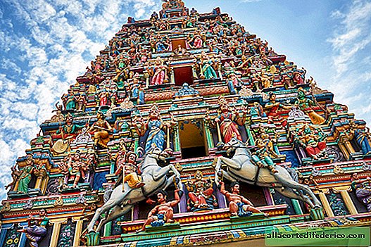 스리랑카 Mahamariamman-쿠알라 룸푸르에서 가장 멋진 힌두교 사원