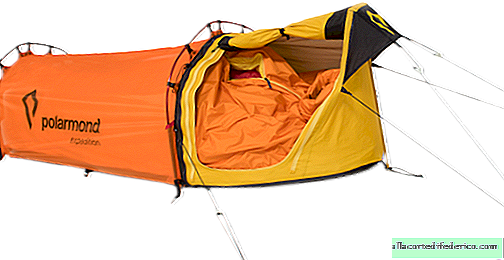 "System for sleeping": tent, sleeping bag and soft mat in one set