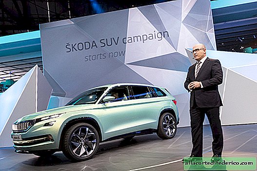 SKODA Vision: Genève presenterar konceptet med en ny SUV