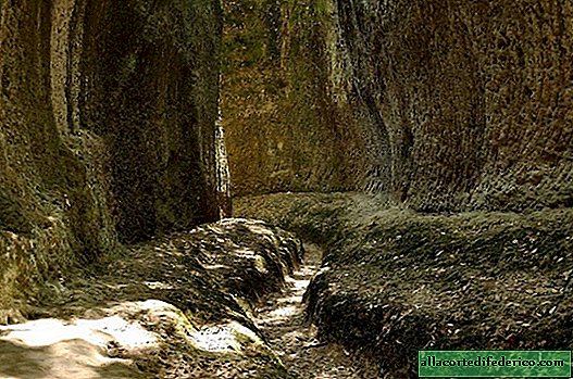 ถนนสายโบราณของอิตาลีซึ่งสร้างขึ้นก่อนยุคโรมันโบราณ