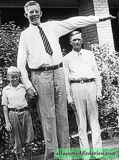 صور غريبة والقصة الحقيقية لأطول رجل في تاريخ البشرية