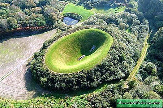 Een vreemde krater midden in het Ierse landschap: een observatorium voor het observeren van de lucht