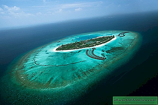 À l'équateur dans Le Soleil Siyam Iru Fushi Maldives