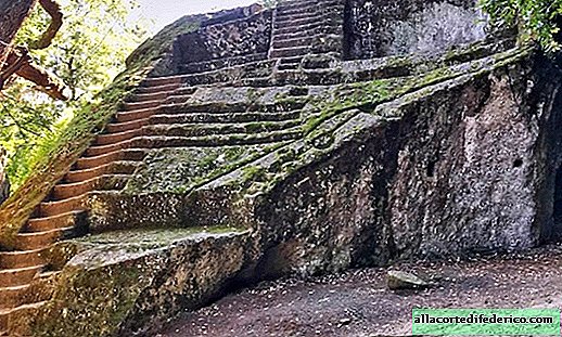 Mysterious stairs that lead nowhere