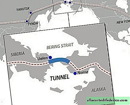 Tunnel under Beringsundet: kommer mänskligheten att kunna genomföra ett sådant projekt