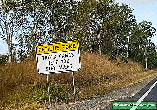 Unusual road signs set in Australia to keep drivers from falling asleep