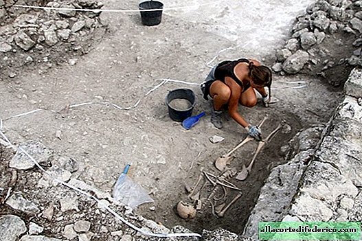In China fanden die Überreste der alten "Riesen"