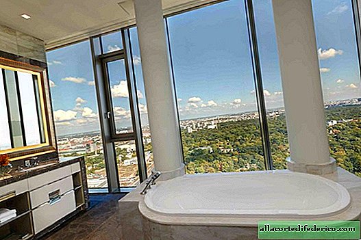 Bathroom with view