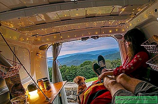 Inspirational shots of travelers rolling around the world in motor homes