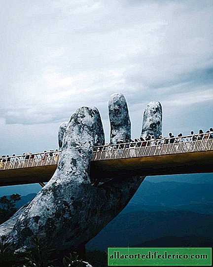 Au Vietnam, a ouvert un magnifique pont, qui a été construit avec de l'argent américain