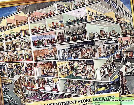 Brilliant advertising illustrations about life in America in the middle of the 20th century