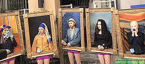 Japanese students turned into the most famous paintings of the world