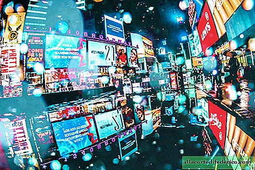 A japán fotós esős éjszakát New Yorkban mesebeli világgá változtatott