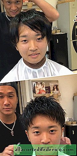 The Japanese hairdresser has become famous all over the world: he transforms people beyond recognition