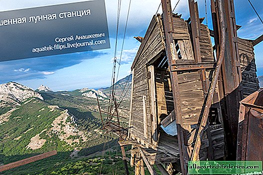 Verlassene Mondstation in Krim