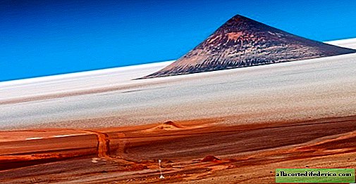Mysterieuze piramide in de woestijn van Argentinië, die mensen niet bouwden