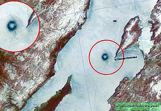 Tajemnicze koła na lodzie jeziora Bajkał: naukowcy odkryli, jak się tworzą