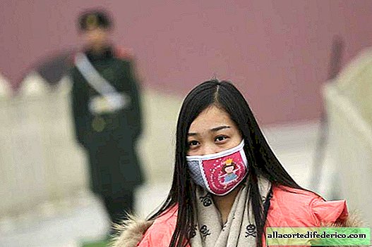 Maski na twarz stały się częścią mody w Chinach