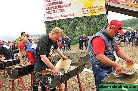 Kultaharjoittelu: Jokainen Magadanin festivaalin osallistuja voi pestä kullansa